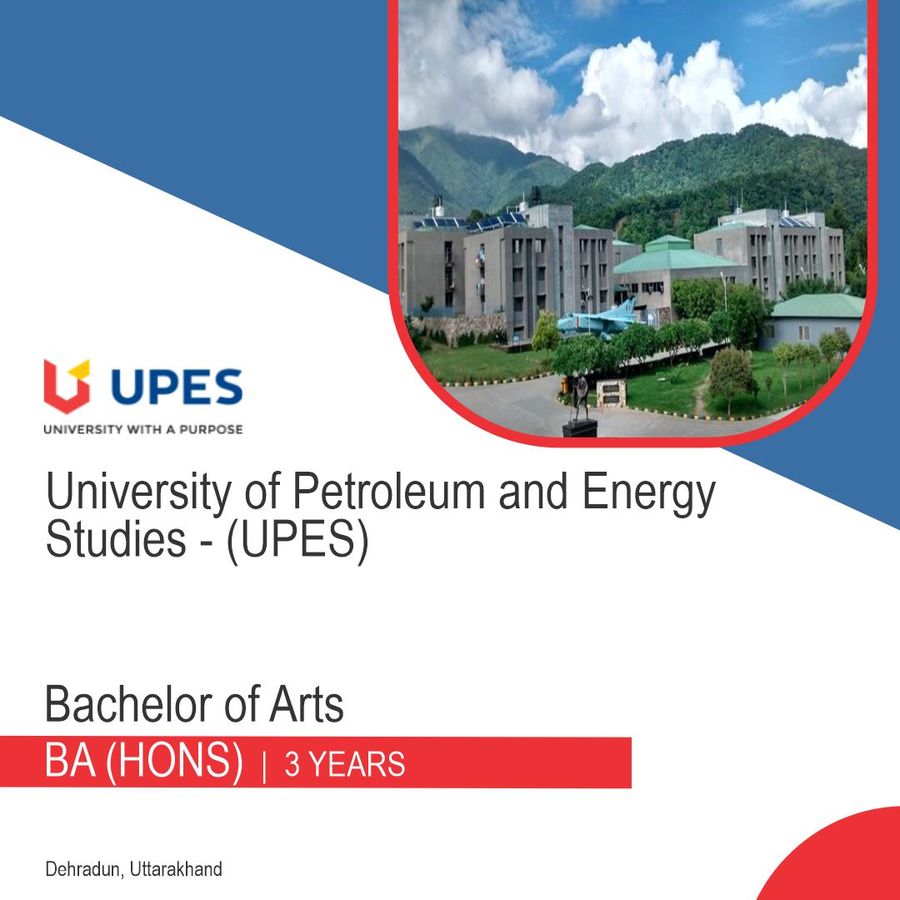 University of Petroleum And Energy Studies (Upes)